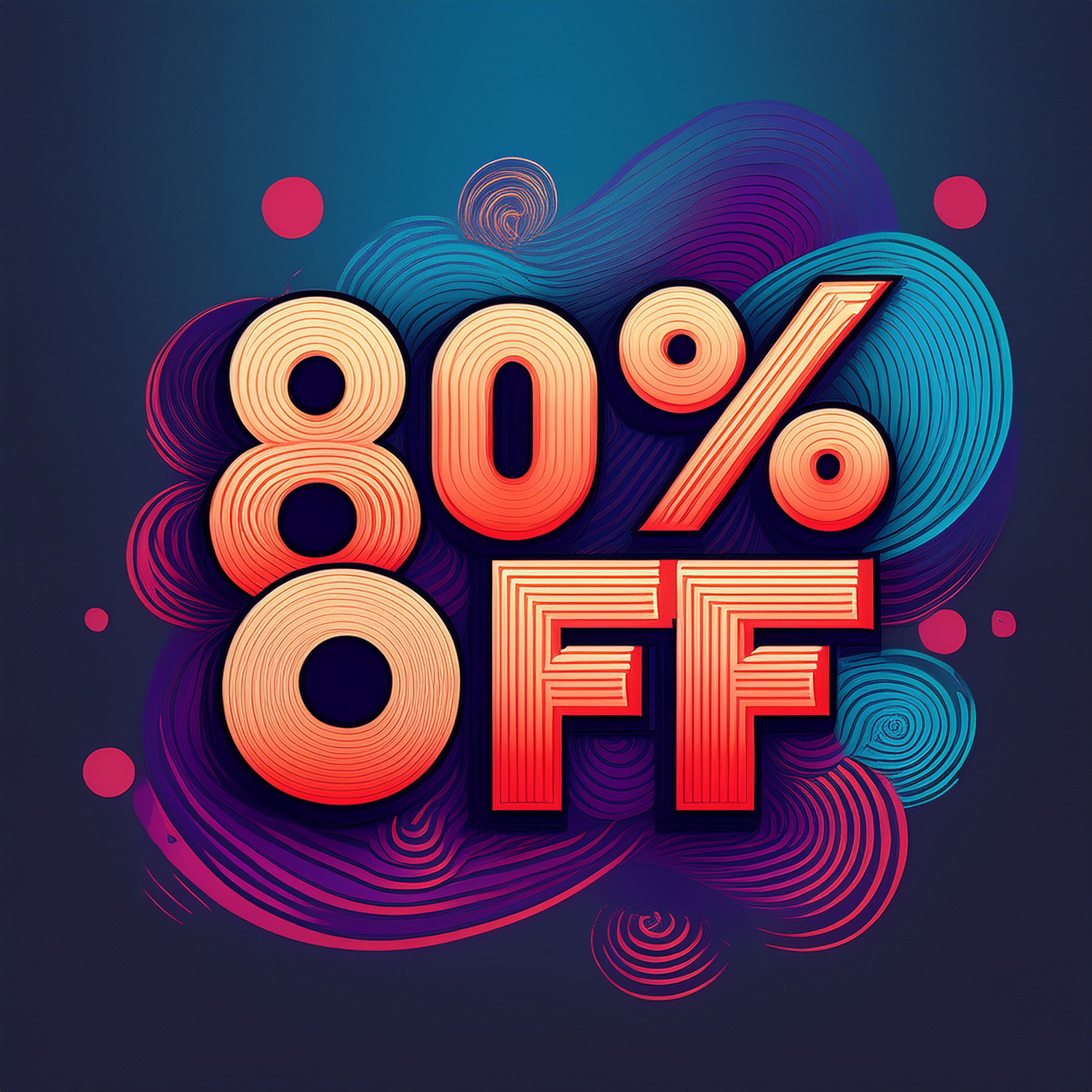 80% Discount Eligible Products