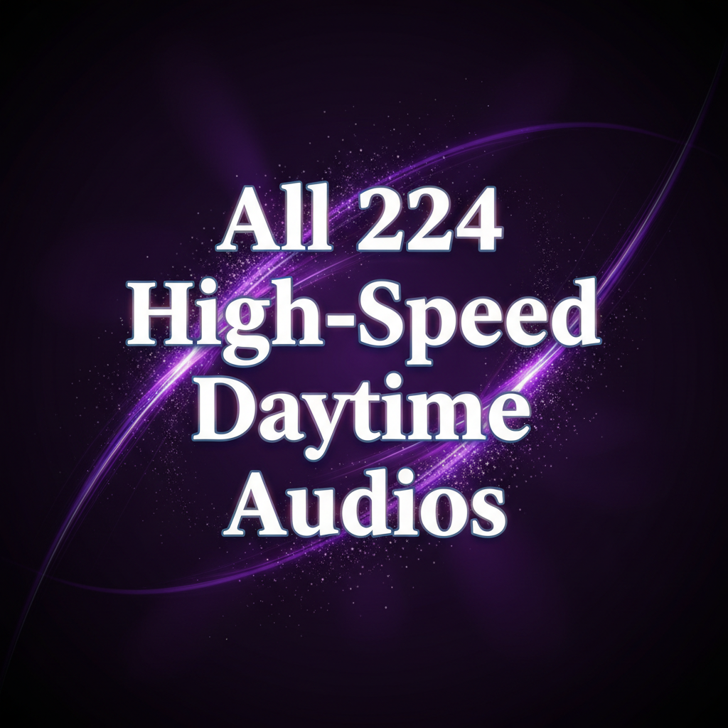 All 224 High-Speed Daytime Audios